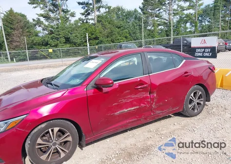 2020 Nissan Sentra Sv Xtronic Cvt из США, поврежденный, VIN 3N1AB8CV5LY262744